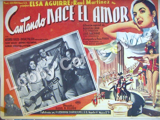 ELSA AGUIRRE/CANTANDO NACE EL AMOR